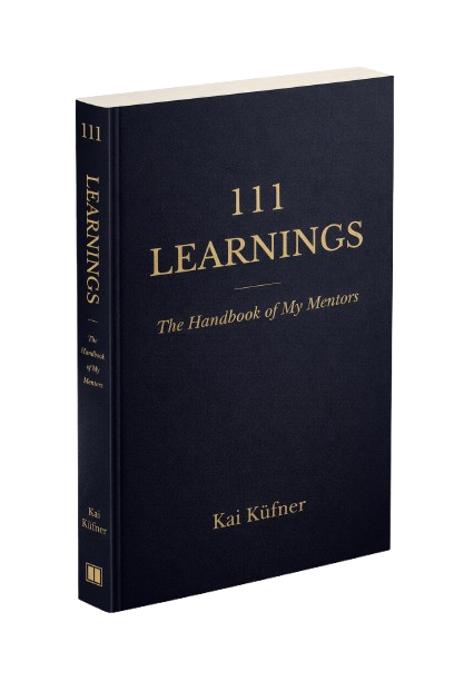 111 Learnings. Das Handbuch meiner Mentoren, von Kai Küfner